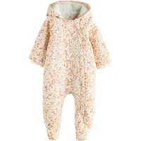 Next Overall ecru / mörkbeige / orange / rosa