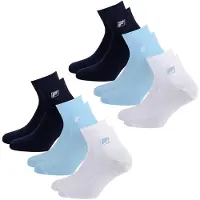 FILA Sockor marinblå / ljusblå / vit