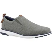 Hush puppies Benny Canvas Herrskor i Khaki