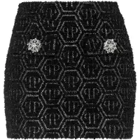 Philipp Plein Minikjol Monogram