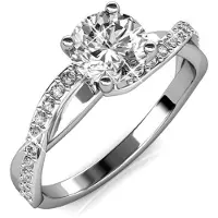MYC Paris Eleanor Ring - Silver och kristall
