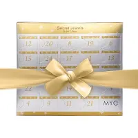 MYC Paris Adventskalender 13 juveler och 11 pärlor - Destiny - Guld och Kristall