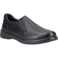 Hush puppies Matthew Läder Herr Svarta Loafers