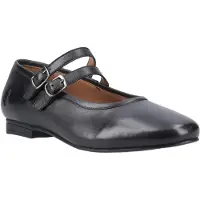 Hush puppies Nancy Mary Jane Läder Skor för Kvinnor Svart Läder