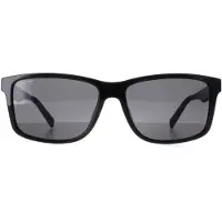 Salvatore Ferragamo Rectangle Herr Svart Grå SF938S