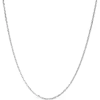 Luxenter -kedja i 925 sterling silver med rodiumpläterad yta
