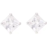Luxenter -örhängen i 925 sterling silver och glänsande rodiumpläterade zirkoner