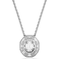 Swarovski Mesmera Åttakantigt Snitt Design Rodiumpläterad Halsband Damhalsband Silver 5669915BIANCO Box (Random Color)