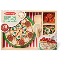 Melissa & Doug Leksaksmat Trä Pizza Melissa & Doug