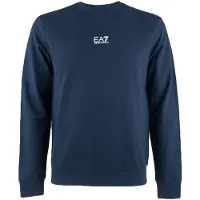 EA7 för män. 8NPM30_PJVRZ Train Core Coft marinblå sweatshirt (3XL), Casual, Bomull, Marino