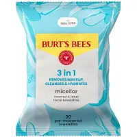 Burt's Bees Micellära Makeupborttagningsservetter - Kokos & Lotusvatten av Burts Bees - 30 St