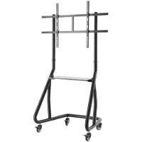 Hama Trolley TV-golvstativ 254,0 cm (100) Justerbar i höjd