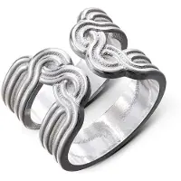 Kalevala Koru Louhetar-ring silver 2400395S