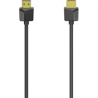 Hama Kabel HDMI Ethernet Flexislim Svart 1.5m