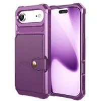 Mtp Products iPhone Air TPU-skal med Korthållare - Lila