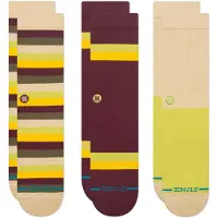 Stance Sockor beige / brun / gul