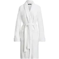 Ralph Lauren Badkappa lång off-white