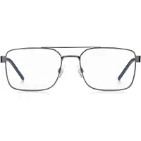 HUGO Metal optical frames with contrast rubber logo