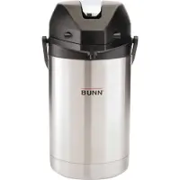 Bunn 32125.0000, Espressomaskin, Malat kaffe, Svart, Rostfritt stål