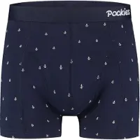 Pockies Boxershorts mörkblå / off-white