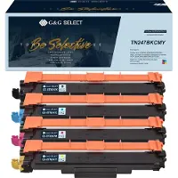G&G Toner Ersätter Brother TN-247CMYK Kompatibel Kombi-pack Svart, Cyan, Magenta, Gul TN-247BK/TN-247C/TN-247M/TN-247Y GS-B247-4P