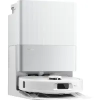 Roborock Qrevo C Pro, Kombinationsspis, Vit, Rund, Dammpåse, 0,325 l, Laddning, Purification