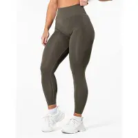 Relode Prime Scrunch Tights - Khakigrön - XS
