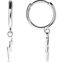 Luxenter Zitlu-örhängen i 925 sterling silver med rodiumpläterad yta