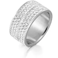 MYC Paris Bague Elodie - Argenté och Cristal