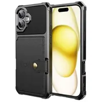 Mtp Products iPhone 17 TPU-skal med Korthållare - Svart