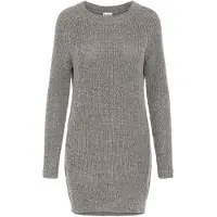 Noisy May Siesta O Neck Knit Klänning Med Långa ärmar