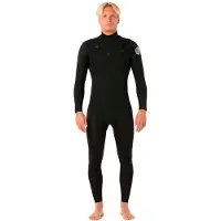 Rip Curl Dawn Patrol Pro 3/2 Mm Långärmad Neopren Våtdräkt Med Bröst Blixtlås