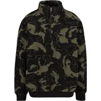 Urban Classics Pattern Fleece Oversized Jacka