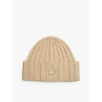 Tommy Hilfiger Tommy Jeans Heritage Plaque Wool Blend Beanie