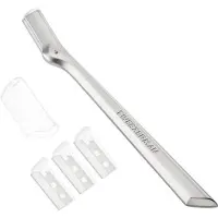 Tweezerman Retail Collection Mini Slant Tweezer & Brow Razor Set, silver Ögonbrynskit 1 st