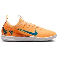 Nike Air Zoom Mercurial Vapor 16 Academy IC Mbappé Personal Edition - Orange/Neo Turkos/Igloo Barn - Inomhus (IC), storlek 34