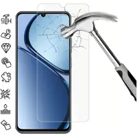 Mtp Products Realme C63 Härdat Glas Skärmskydd - 9H, 0.3mm - Case Friendly - Klar