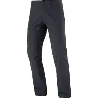 Salomon - Vandringskläder - Wayfarer Pants M Deep Black för UnisexSoftshell - Storlek 48 FR - Svart