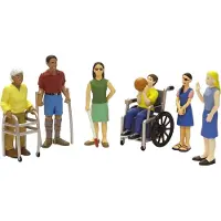Miniland Figurer Med Funktionell Mångfald