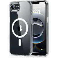 ESR Classic Hybrid Halolock MagSafe-skal för iPhone 16e/17e - transparent