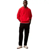 Calvin Klein Jeans Straight Cotton Twill Cargo Trousers
