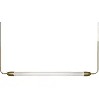 UMAGE Design pendellampa LEMON SQUEEZE LINEAR, dimbar, Mässing / guld, Vardagsrum / matsal, Metall, Design, Pendellampa