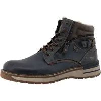 Mustang Boots med snörning marinblå