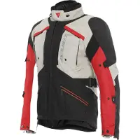 Dainese Gullfoss D-Dry herr Textiljacka Svart/Beige/Röd 50 Herrar sort