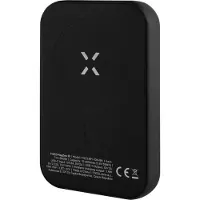 FIXED MagZen - 2:a generationen - trådlös powerbank - Li-pol - 10000 mAh - 38 Wh - 20 Watt - 3 A - PD 3.0 (USB-C) - svart