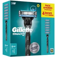 24hShop Gillette Mach3 rakset med 6 rakblad