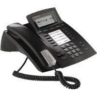 AGFEO ST 22, IP-telefon, Svart, Trådbunden telefonlur, Skrivbord/vägg, 2 linjer, 1000 poster