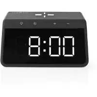 Nedis Wcacq30bk Väckarklocka