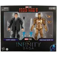 Marvel Iron Man Happy Hogan Och Mark Xxi 3 Infinity-sagan 15 Cm
