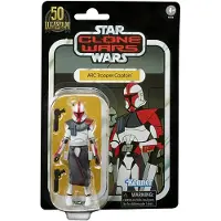Hasbro Star Wars Vintage Collection Klonkrig 3.75 Tum Actionfigur Exklusiv - Arc Trooper Captain (Röd) VC213